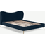 Picture of Kooper King Size Bed, Sapphire Blue Velvet