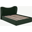 Picture of Kooper Double Ottoman Storage Bed, Laurel Green velvet
