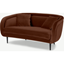 Picture of Caswell 2 Seater Sofa, Warm Caramel Velvet