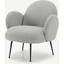 Picture of Bonnie Accent Armchair, Luna Grey Weave