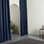 Picture of Marzia Pair of Eyelet Curtains, 135 x 260cm, Midnight Blue