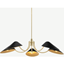Picture of Ayo Chandelier Lamp, Black & Brass