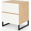 Picture of Hopkins Bedside, White and Oak Effect