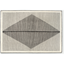 Picture of Camden Diamond Rug, X Large 200 x 300cm, Black and Off White