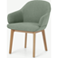 Picture of Erdee Carver Dining Chair, Grey Green Weave