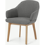 Picture of Erdee Carver Dining Chair, Ashen Grey Weave