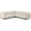 Picture of Harlow Corner Sofa, Oatmeal Textured Weave Fabric