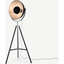 Picture of Chicago Tripod Floor Lamp, Black and Silver