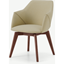 Picture of Lule Office Chair, Ecru & Walnut