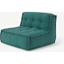 Picture of Sully Modular Large Floor Cushion, Teal Cotton Slub