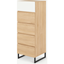 Picture of Hopkins Tallboy, Oak Effect & White