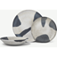 Picture of Mysa 12 Piece Reactive Glaze Dinnerware Set, Mottled White & Charcoal