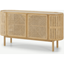 Picture of Ankhara Sideboard, Natural Oak & Rattan