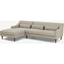 Picture of Herton Left Hand Facing Chaise End Sofa, Barley Weave