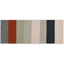 Picture of Malay Striped Wool Runner, 70 x 200cm, Charcoal & Terracotta