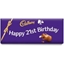 Picture of Happy 21st Birthday Dairy Milk Bar (850g)
