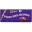 Picture of Happy 60th Birthday Dairy Milk Bar (850g)