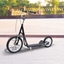 Picture of HOMCOM Adult Teen Push Scooter Kids Children Stunt Scooter Bike Bicycle Ride On Alloy Wheel Pneumatic 12" Tyres-Black