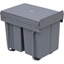 Picture of HOMCOM Kitchen Recycle Waste Bin 48x34.2x41.8 cm-Grey