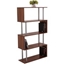 Picture of HOMCOM Wooden S Shape Bookcase-Walnut