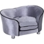 Picture of Pawhut Pet Sofa, Plush-Light Grey