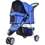 Picture of PawHut Pet Travel Stroller W/Three Wheels-Blue