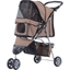 Picture of Pawhut Pet Travel Stroller W/Three Wheels-Coffee