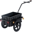 Picture of HOMCOM Bicycle Trailer Cargo Jogger Luggage Storage Stroller with Towing Bar - Black
