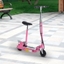 Picture of 12V Teens Foldable E-Scooter, 120W w/Brake Kickstand-Pink