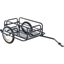 Picture of HOMCOM Bike Cargo Trailer in Steel Frame-Black