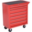 Picture of HOMCOM Roller Tool Cabinet Storage Chest Box 7 Drawers Roll Wheels Garage Workshop Red