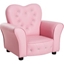 Picture of HOMCOM Kids Armchair, PVC-Pink