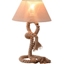 Picture of HOMCOM Table Lamp W/ Twisted Rope, E27 Base-Beige | Aosom UK