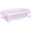 Picture of HOMCOM Folding Baby Bath Tub Safety Shower w/ Anti-Slip Comfortable Portable Washer Pink