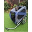 Picture of PawHut Pet Bicycle Trailer Foldable Dog Cat Bike Carrier with Suspension- Blue