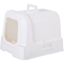 Picture of PawHut Cats Plastic Enclosed Litter Box w/ Scoop White