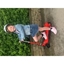 Picture of HOMCOM Folding Kids Electric Scooter, Age 7-14-Red/Black