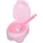 Picture of HOMCOM Toddler's Plastic Portable Lift-Top Hippo Toilet Trainer Potty Pink