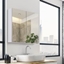 Picture of HOMCOM Stainless Steel Bathroom Mirror Cabinet, Double Doors,