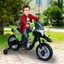 Picture of HOMCOM Childrens Motorbike Ride On Car Electric 6V Battery Kids Toy 4-Wheel in Green