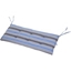 Picture of Outsunny Polyester Set Of 2 Swing Chair Cushion Blue Stripes