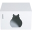 Picture of Pawhut Cat Litter Box Bathroom Furniture-White