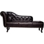 Picture of Homcom Vintage Style PU Leather Chaise Lounge-Dark Brown