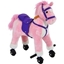 Picture of HOMCOM Rocking Horse W/Rolling Wheels and Sound-Pink