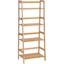 Picture of HOMCOM 4-Tier Bamboo Bookshelf, 48Lx30Wx119H