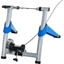 Picture of HOMCOM Steel 8-Level Indoor Stationary Bike Trainer Frame Blue