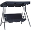 Picture of Outsunny Hammock Swing Chair, 3-Seater, Adjustable-Black