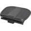 Picture of HOMCOM Adjustable Under-Desk Footrest Height Angle Tilt Anti-Slip Pads Thick Plastic Compact Circulation Posture Pressure Relief Black