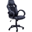Picture of HOMCOM RacingChair Gaming Sports Swivel Desk Chair Executive Leather Office Chair Computer PC chairs Height Adjustable Armchair (Black)