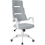 Picture of Vinsetto High Back Office Executive Chair w/ 360 Swivel Foam Padding Seat Grey